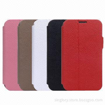 S-view Flip Leather Cases for Samsung Galaxy Note 2 N7100 with Stand Function